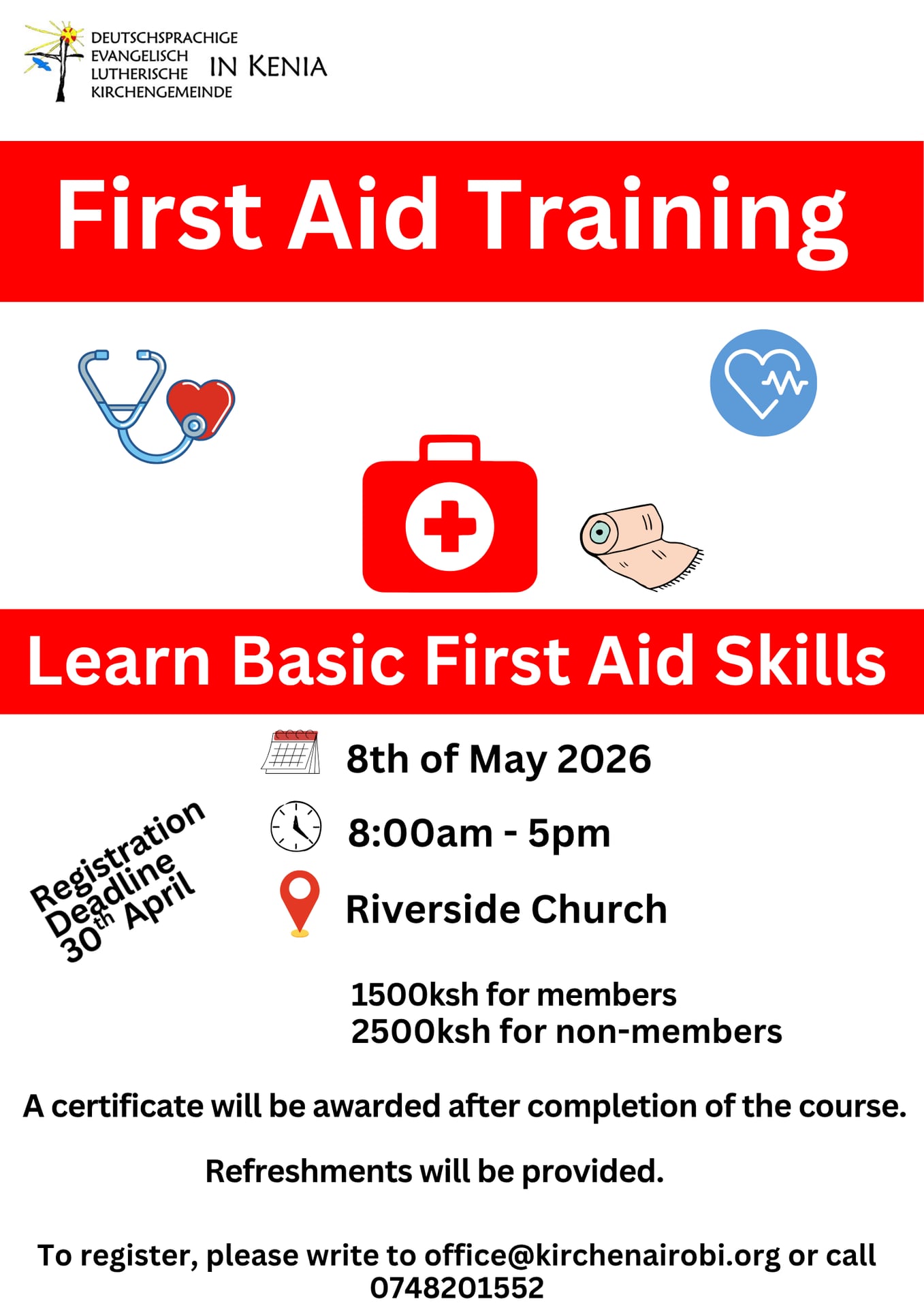 FIRST AID TRAINING